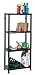 Price comparison product image 4 Tier Plastic Shelving Unit