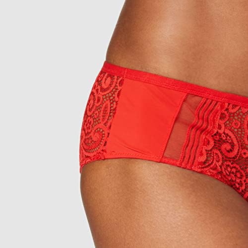 Boxer Dentelle Bestform Lindos Pour Femme - Ajusté, Fibres Recyclées, Tulle Sur Les Hanches, élégant Et éco-responsable