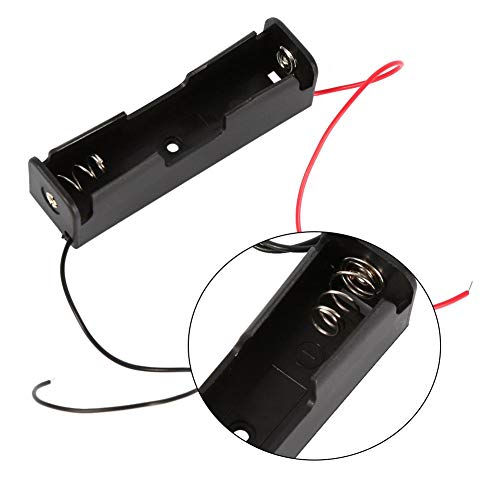 5 x kunststof containers voor 1 x 18650 accu incl. oplaadkabel - Afbeelding 4