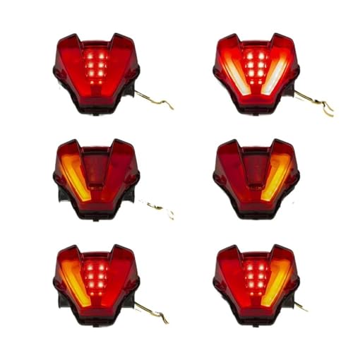 Feu arrière pour MT-07 2018-2023 clignotant intégré LED de frein moto