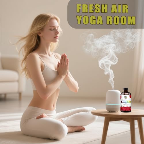 Rose Essential Oil (4 oz/120 ml) — Rose Oils for Aromatherapy, diffusers, humidifiers, Home fragrances, DIY Skincare, soap Making, DIY Candle, Relaxation, Yoga, and Meditation - Image 5