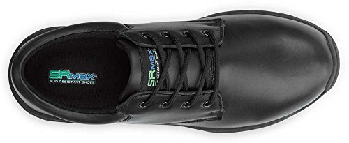 SR Max Providence, Men's, Black, Oxford Style Slip Resistant Soft Toe Work Shoe4