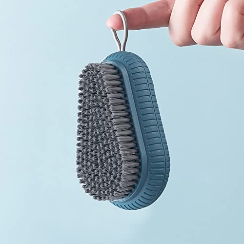 Nail Brush For Cleaning Fingernails, Durable Hand Scrub Brush Nail Cleaning Brush For Gardener Mechanics & Painter (Blue) #TOP6