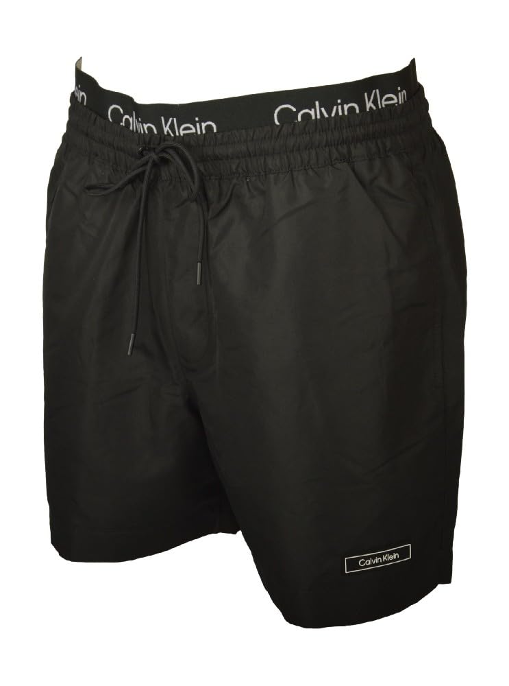 Calvin Klein Boxer Mare Uomo Piscina con Logo Elastico in Vita a Vista e con culisse Articolo ZM0ZM03088