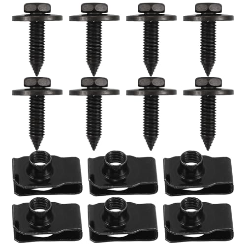 Clips para reparación de paneles de vehículo, kit de carrocería exterior en acero M8