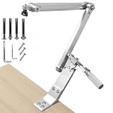 WEWEAL Lawn Mower Blade Sharpener, 15°-45° Adjustable Lawnmower Blade Sharpening Tool for Right & Left Hand Blades, Use with Angle Grinder