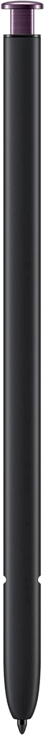 SAMSUNG Galaxy S22 Ultra Replacement S Pen, Slim 0.7mm Tip, 4096 Pressure Levels for Writing, Drawing, Remote Control for Apps w/Bluetooth, Air Command Features, US Version, Burgundy (Renewed)