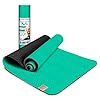 WOLFTHAL® Yogamat, 183 x 61 x 0,8 cm, antislip sportmat, milieuvriendelijk natuurlijk rubber, extra dik, fitnessmat, speciale demping, trainingsmat, workout, yogamat