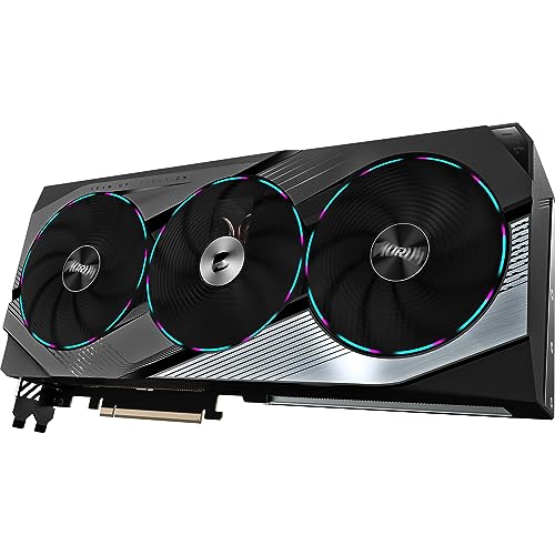 Image of Gigabyte GeForce RTX 4070 Ti Super AORUS Master Graphics Card - 2670MHz Core, 16GB GDDR6X 21000MHz 256-bit Memory, PCI-E 4.0, 3X DP 1.4, 1x HDMI 2.1a, NVIDIA DLSS 3.5, GV-N407TSAORUS M-16GD