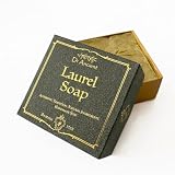 Dr.Ancient Neuer Look, dieselbe großartige Lorbeer-Seifenstück mit Lorbeeröl 40 und Olivenöl 60, biologisch, natürlich, vegan, traditionell, handgefertigt, antik – absolut keine Chemikalien!
