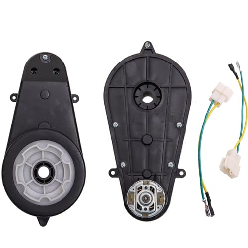 2Pcs 24V 30000RPM Motor Electric Motor Gearbox,24V Kids Ride On Car Gearbox High Speed RS555 Drive Engine Match Kids Ride On Toys Car Motors