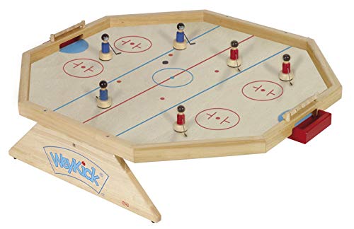 Free Shipping 🛒 WeyKick Ice Hockey Arena - Magnetic, Wooden Table Hockey Game (2 - 6 Players)