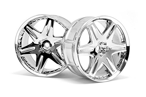 HPI LP32 Llanta Work ls406 Cromo (2 Unidades)