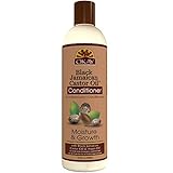 OKAY | Black Jamaican Castor Oil Conditioner | For All Hair Types & Textures | Revive - Moisturize - Grow Healthy Hair | with Argan Oil & Shea Butter | Free Of Parabens, Silicones, Sulfates | 12 Oz