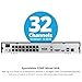 Night Owl 2-Way Audio 32 Channel 12MP NVR with 16TB HDD and 10 Wired IP 12MP Deterrence Dome Cameras