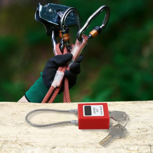 Candado de cable compacto con cierre largo para bicicleta miniatura 6