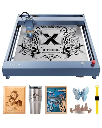 xTool D1 Pro Grabadora Laser - CNC Grabadora y Cortadora Láser, 24000mm/min, 4 I...