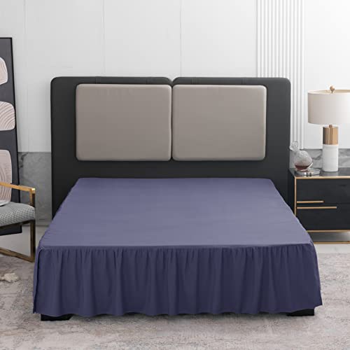 Image of Bed Skirt Full Size 14 Inch Drop Ruffled Bed Skirt with Split Corners
