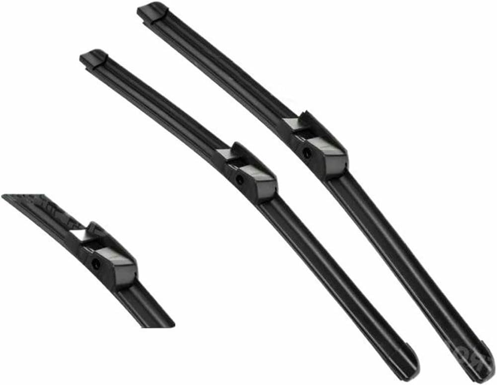 QILING Escobillas de limpiaparabrisas para Coche Escobillas de limpiaparabrisas Delanteras LHD Escobillas de limpiaparabrisas Ventana Escobillas de Lluvia 26"+18" Serie 5 F07 F10 F11 2011-2016