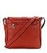 Scarleton Accent Strap Flap Crossbody Bag H153910 - Red