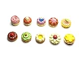 FaisTonGateau   fèves thème Tartelettes fleur de fruits   Fèves de collection pour galette de rois Epiphanie   multicolores
