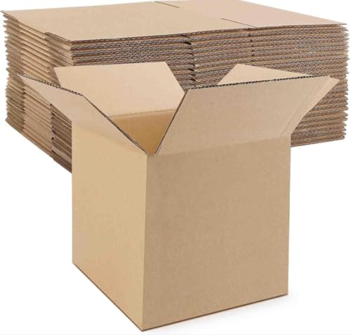 Small 19 Piece Cardboard Box for Shipping item heavy duty, paper box,for packing,storage & moving box (19)