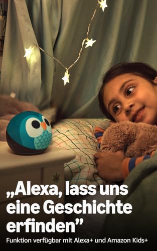 Echo Dot Kids (Neueste Generation) | Smarter WLAN- und Bluetooth-Lautsprecher | 1 Jahr Amazon Kids+ inklusive | Sternenstaub… – Ansicht 5