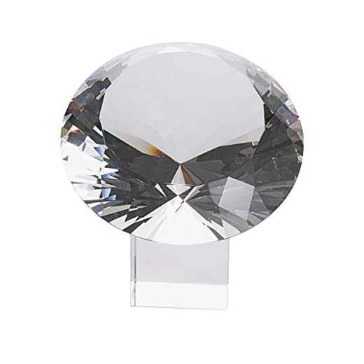 LONGWIN Big Crystal Diamond Paperweight