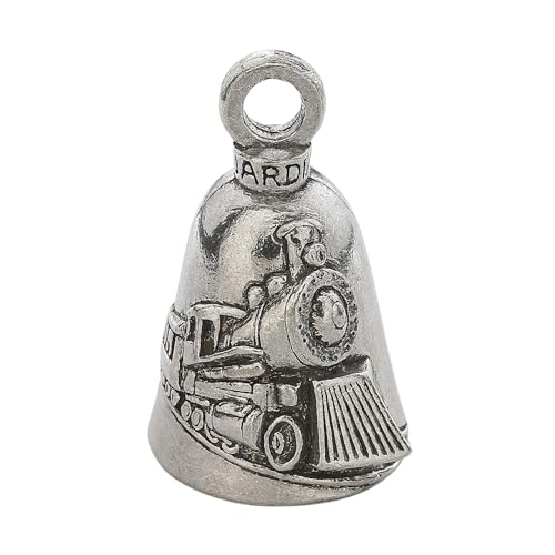 Image of Guardian Bell Good Luck Bell w /Keyring & Black Velvet Bag | Motorcycle Bell | Lead-Free Pewter | Made in USA