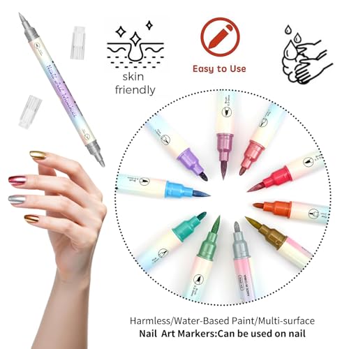 Stylo à ongles séchage rapide sans lampe outil de manucure maison portable