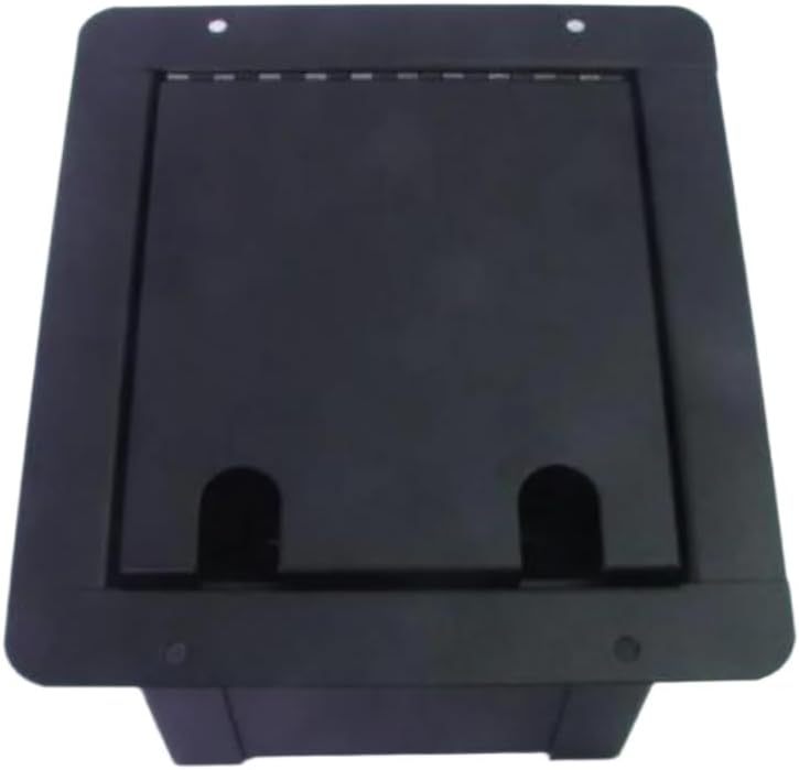 ProCraft Pro Audio Recessed Stage Floor Pocket Box 4 XLR Female, 2 Speakon - BK