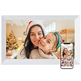 Picture of Digital Picture Frame, Frameo 15.6 inch Large Digital Photo Frame WiFi, 1920*1080 IPS FHD Touchscreen, 32GB Storage, Instant Share Pictures Video, Photo Frame Electronic, House Warming, Gift for Mom