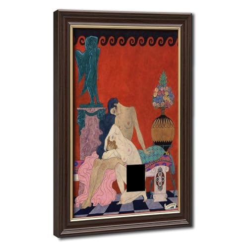 Impression sur toile Les Chansons de Bilitis Barbier 61x91cm
