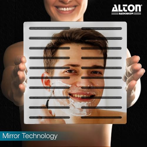 Image of ALTON SHR22165, Stainless Steel, 6x6 INCH Overhead Shower, Without Arm, Silver