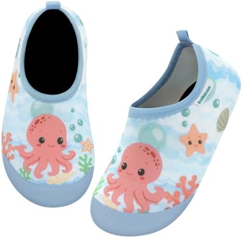 IceUnicorn Baby Strandschuhe Badeschuhe Wasserschuhe Schwimmschuhe Kinder | Atmungsaktiv/Rutschfest/Leicht/Schnelltrocknende Aquaschuhe Wasserschuhe Schwimmschuhe für Kinder