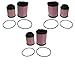For 16-17 Titan XD 5.0L DSL(3 Sets) Diesel Fuel Filters Recommeded Service 6pc