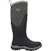 Muck Boots Women's Arctic Sport II Tall Fleece Lined Waterproof Pull on Boot, Black Check, 9