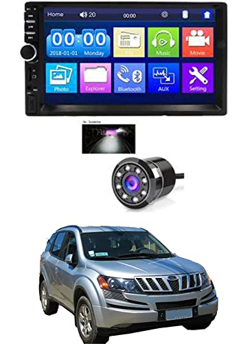 AYW 7 INCH Double Din Car Screen Stereo Media Player Audio Video Touch Screen Stereo Full HD with MP3/MP4/MP5/USB/FM Player/WiFi/Bluetooth & Mirror Link with Back Rear Camera for Old Xuv 500-image-48