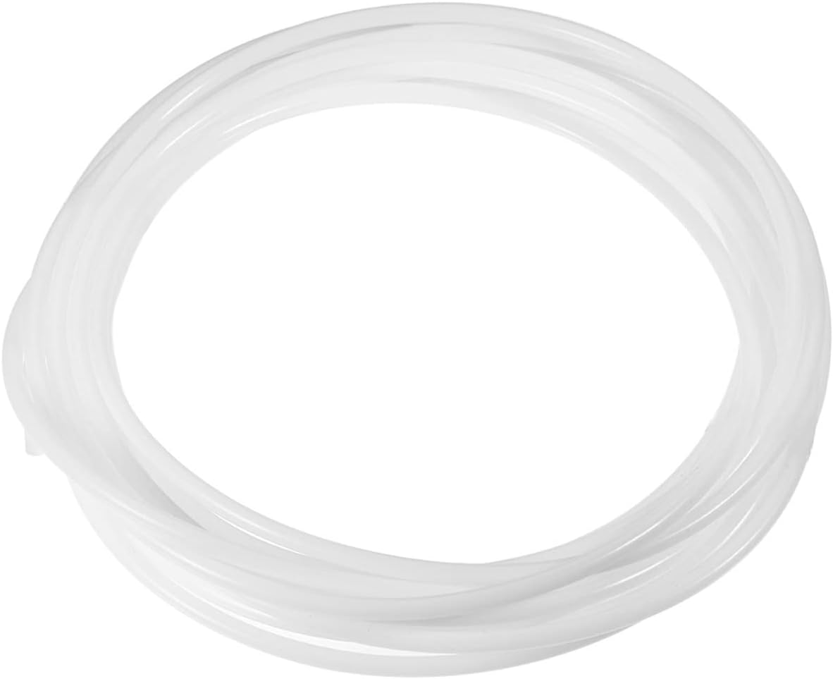 DMiotech 1 Pack PTFE Tubing Hose Pipe Insulating Tube, 4mm ID 6mm OD x 8m/26ft for 3D Printer Filament