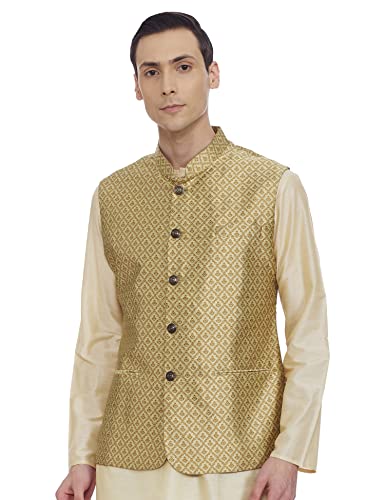 Image of Ethnix by Raymond Ethnix Mens Regular Fit Bundi