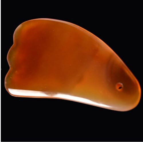 Gua Sha Scraping Massage Tools, Agate Scraping Board Guasha Board for Therapy Trigger Point Treatment Detoxification Health