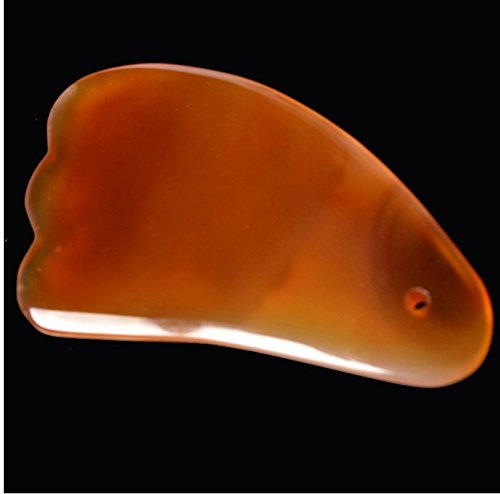 Gua Sha Scraping Massage Tools, Agate Scraping Board Guasha Board for Therapy Trigger Point Treatment Detoxification Health