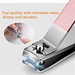 7pcs Manicure Set, Nail Clippers Kit, Stainless Steel Manicure Kit, Nail Clipping Tools Portable Travel Grooming Kit, The Best Gift with Luxurious Case(Rose Gold) - Image 4
