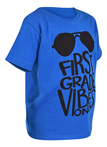 Image of Unique Baby Boys Kindergarten Vibes Only Back to School T Shirt