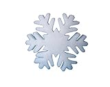 aus Schneewatte Schneeflocke aus Schneewatte 41 cm, ca.2 cm dick, 6er Pack, schwer entflammbar DIN 4102 B1 (EUR 2,48/Stück), Winterdekoration, Schneeimitat