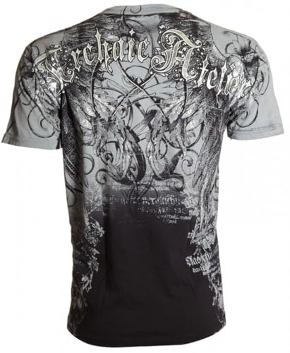 Archaic by Affliction Men's T-Shirt Furnace Black S-5XL3