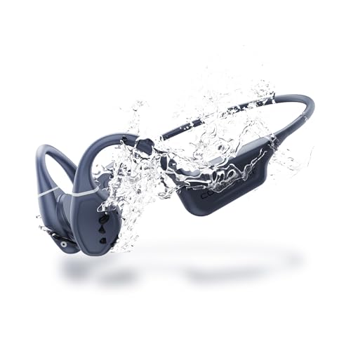 【ノーマルサイズ】COMPBEAT ATHLETE 骨伝導イヤホン アスリート用 二刀流イヤホン 完全防水 ワイヤレス Bluetooth6.0 MP2プレーヤー スポーツ ランニング ウオーキング 水泳 自転車