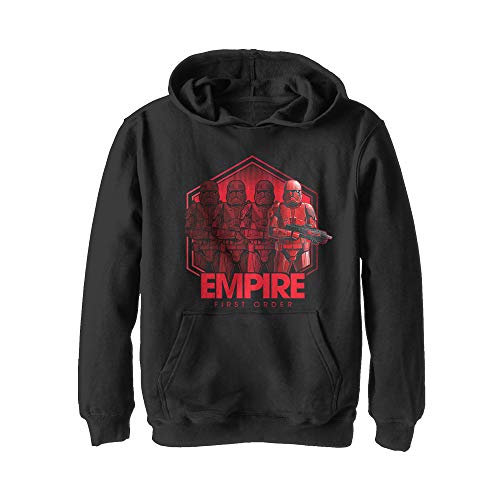 Sweat à capuche Star Wars noir fille vêtement hoodie Red Troop Four