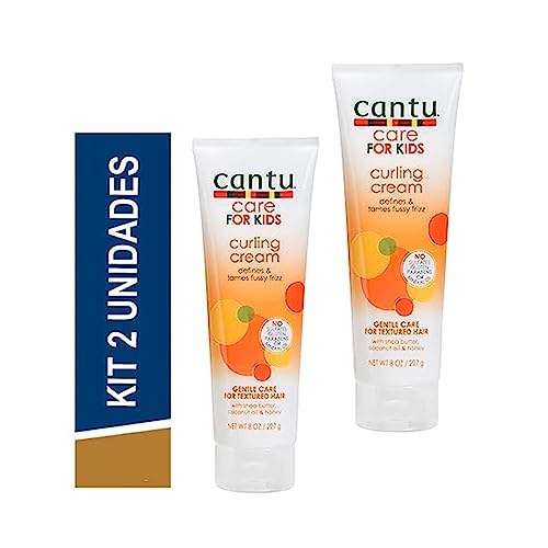 Cantu Care For Kids Curling Cream 8 Ounce (235ml) (2 Pack)