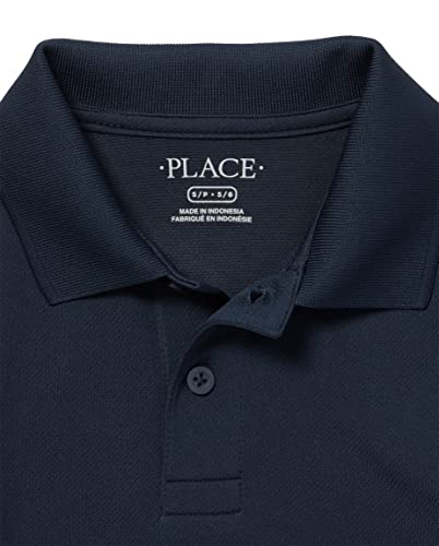 The Children's Place boys Short Sleeve Performance Polo, NAUTICO, Large2